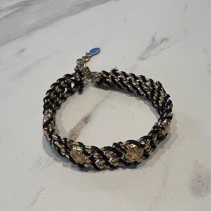 ALDO Black and Gold Bracelet